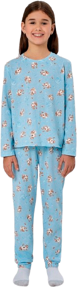 Изображение товара Пижама детская Mark Formelle 567740 (р.140-68, милые коники на голубом)
