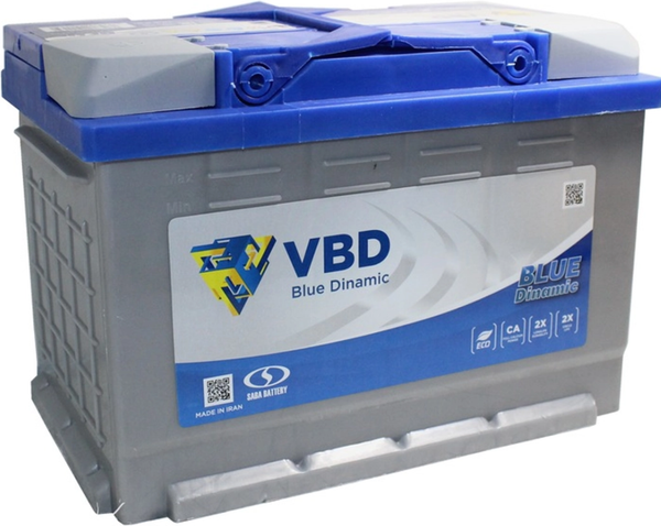 Изображение товара Автомобильный аккумулятор VBD (0) 750A L3 / 6СТ-75R (75А/ч)