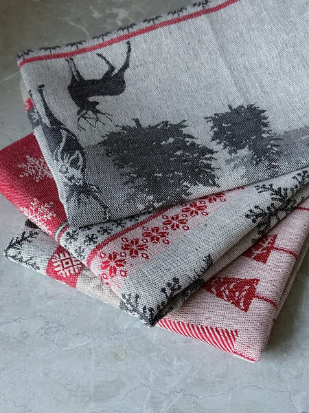 Набор полотенец Pole Kvetak (Беларускі лён) 49x70 17С122-ШР+К/фкор (1 Лапландия 220)