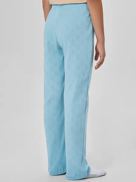 Изображение товара Пижама детская Mark Formelle 567756 (р.128-64, бежевый/сердечки на голубом)