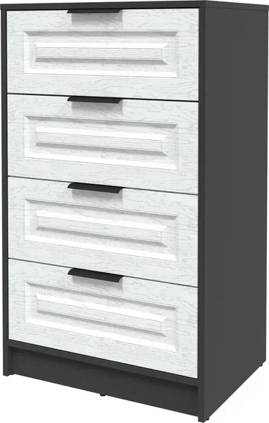 Изображение товара Комод Интерлиния Концепт КТ-К60 Деко (антрацит/дуб полярный)