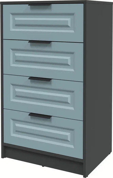 Изображение товара Комод Интерлиния Концепт КТ-К60 Деко (антрацит/океан)