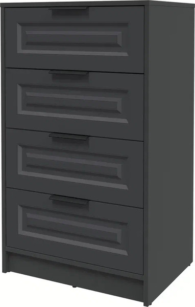 Изображение товара Комод Интерлиния Концепт КТ-К60 Деко (антрацит/пепел)