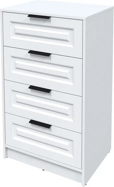 Изображение товара Комод Интерлиния Концепт КТ-К60 Деко (белый платинум/белый)