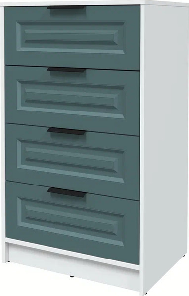 Изображение товара Комод Интерлиния Концепт КТ-К60 Деко (белый платинум/верде)