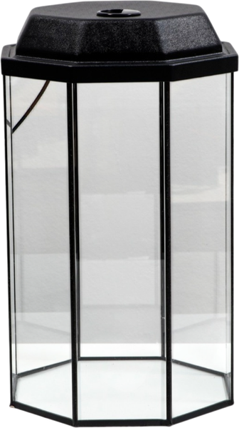 Изображение товара Аквариум Sima-Land Восьмигранный / 3424614 (черный)