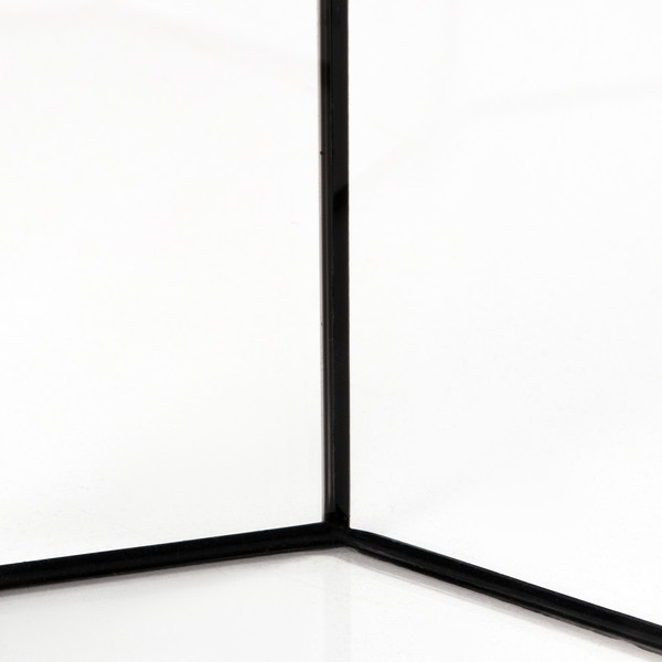 Изображение товара Аквариум Sima-Land Восьмигранный / 3424614 (черный)