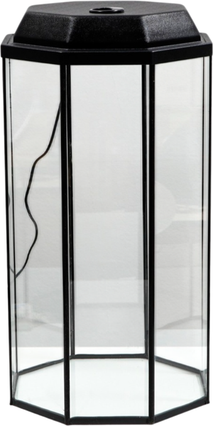 Изображение товара Аквариум Sima-Land Восьмигранный / 1011612 (черный)