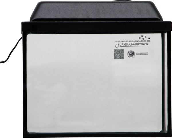 Изображение товара Аквариум Sima-Land Прямоугольный Атолл / 3424573 (черный)