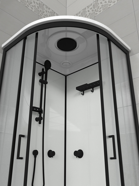 Изображение товара Душевая кабина Triton Прайм-Блэк-Вельвет М3 90x90А