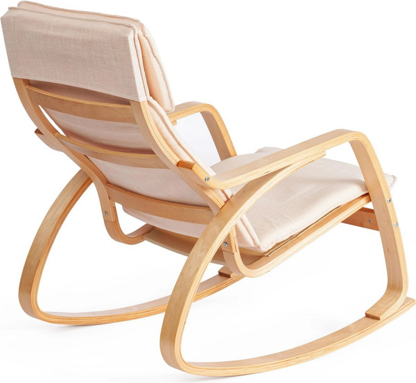 Изображение товара Кресло-качалка Мир Ротанга АХ 3005  (береза/дуб/бежевый)