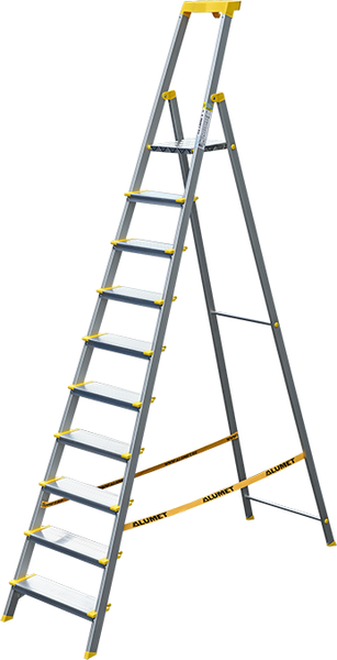 Лестница-стремянка Алюмет AS710AK015 — фото 3