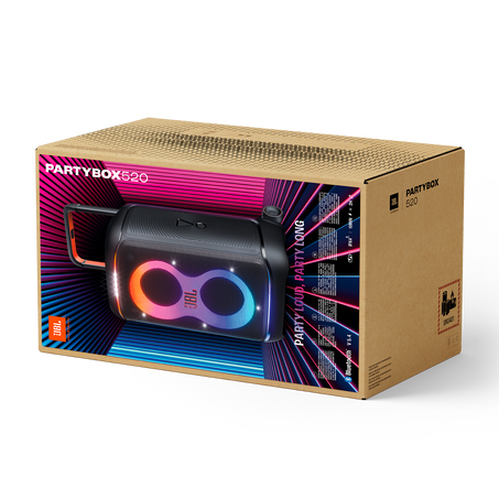 Изображение товара Портативная колонка JBL Partybox 520 / JBLPARTYBOX520EU (черный)