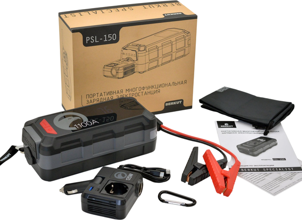 Изображение товара Пуско-зарядное устройство Беркут PSL-150