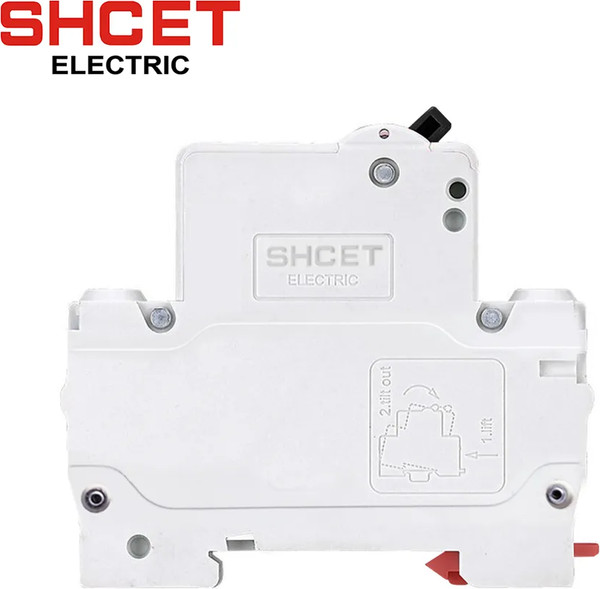 Изображение товара Выключатель автоматический SHCET ВА 47-19 3Р 6А 6kA хар.С / S0000142