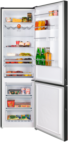 Изображение товара Холодильник с морозильником Maunfeld MFF200NFB Inverter