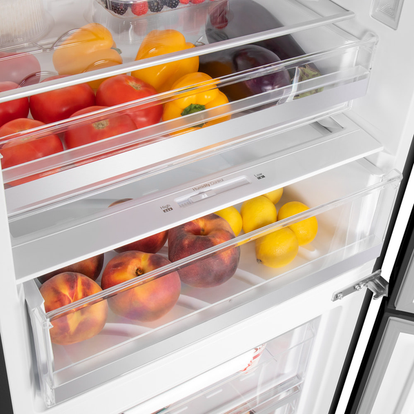 Изображение товара Холодильник с морозильником Maunfeld MFF200NFB Inverter