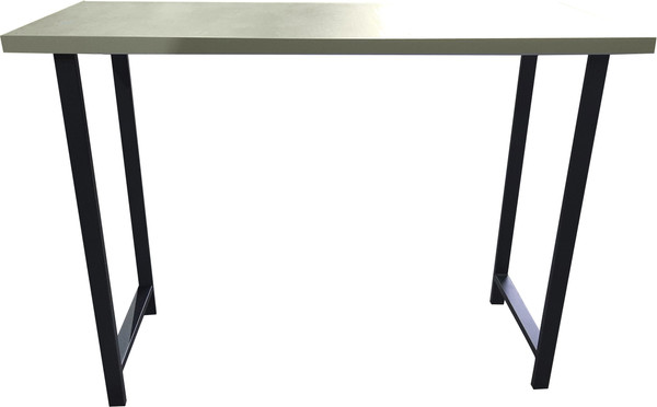 Изображение товара Барный стол Древпром Шелковый камень 120x50x88 М94 / ДП1-02-04 (черный матовый)