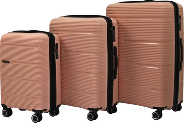 Изображение товара Чемодан на колесах PRIDE РР-203 (S, пудровый)