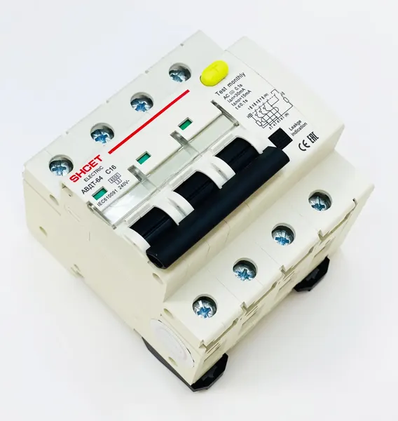 Изображение товара Дифференциальный автомат SHCET АВДТ64 3Р+N 63А 100мА (6кА) тип АС / S0003338