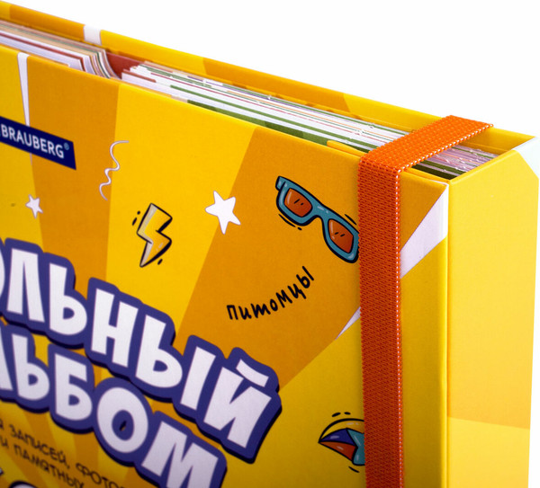 Изображение товара Папка адресная Brauberg Портфолио школьника. Школьный альбом / 115242