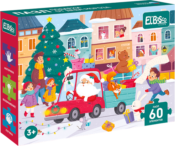 Изображение товара Пазл El'Basco Toys Подарки от Деда Мороза / ET01-102