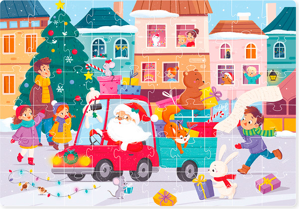 Изображение товара Пазл El'Basco Toys Подарки от Деда Мороза / ET01-102