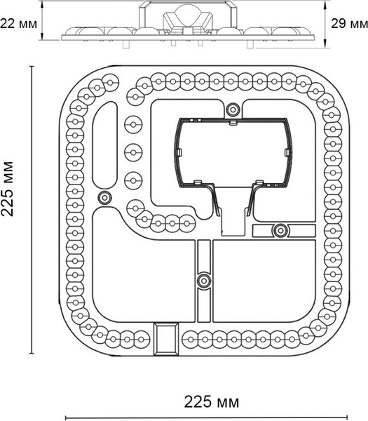 Изображение товара Светодиодный модуль для светильника Novotech Polo 357792