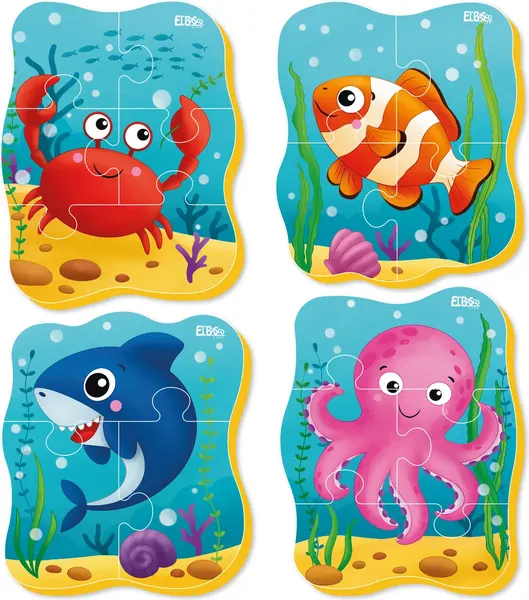 Изображение товара Развивающая игра El'Basco Toys Морские жители / ET02-024