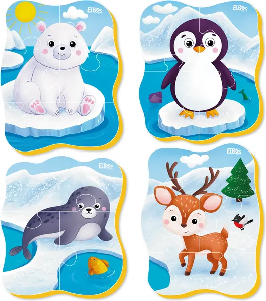 Изображение товара Развивающая игра El'Basco Toys Животные Севера / ET02-029