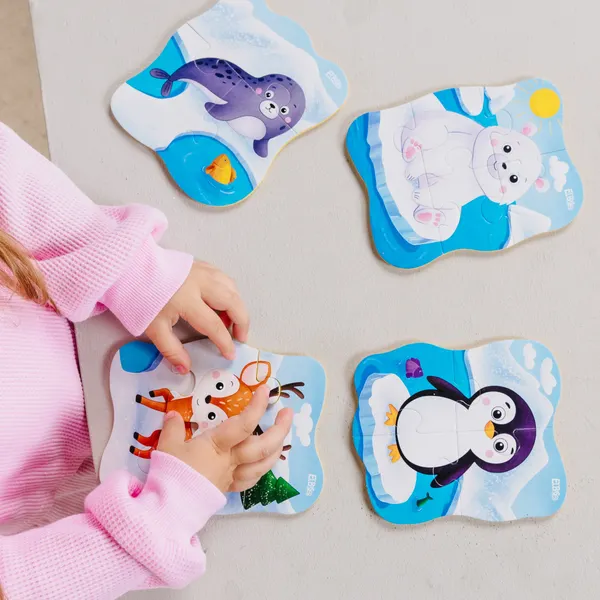 Изображение товара Развивающая игра El'Basco Toys Животные Севера / ET02-029