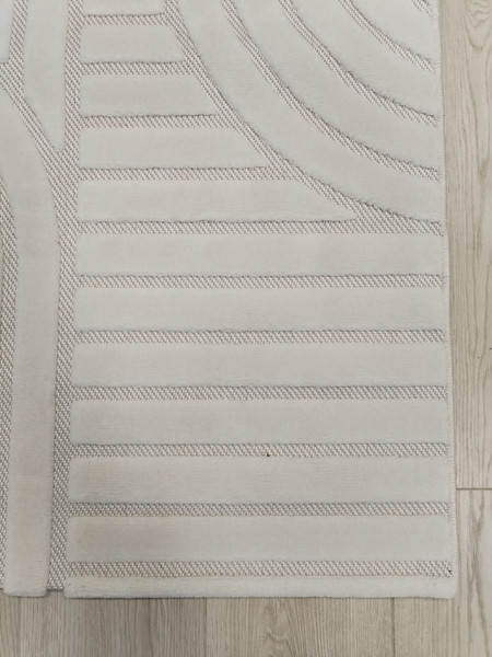 Изображение товара Ковер Radjab Carpet Сканди Сизаль Прямоугольник 10946A (1.5x2, Krem/Krem)