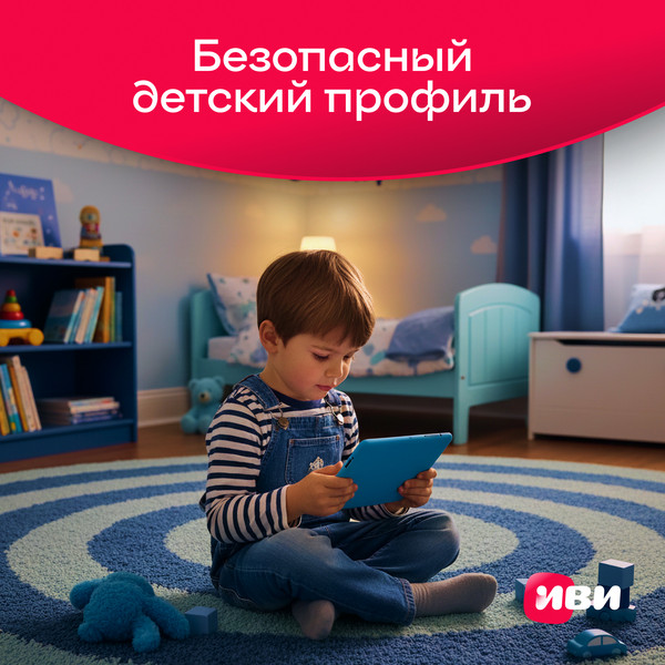 Изображение товара Сертификат доступа на подписку ivi+ 6 месяцев