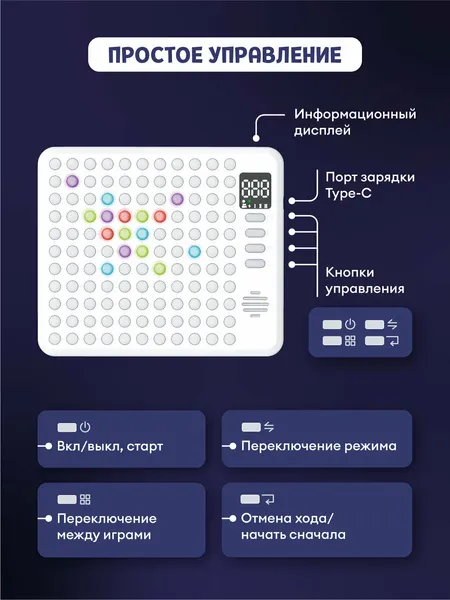 Изображение товара Развивающая игрушка Abumba Планшет Таппи 9 в 1 / ABU-PAD-1