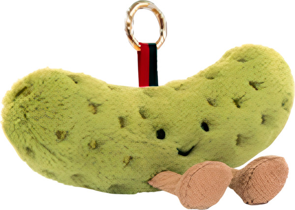 Изображение товара Брелок PLUSH&K Огурчик / 4816489500384 (13см)