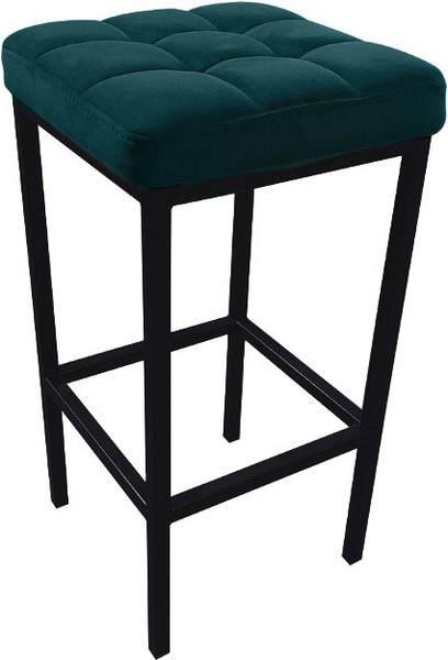 Изображение товара Табурет барный Древпром Камелот ДП2-07 (черный матовый/катания ментол)