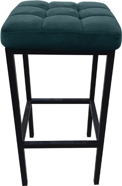 Изображение товара Табурет барный Древпром Камелот ДП2-07 (черный матовый/катания ментол)