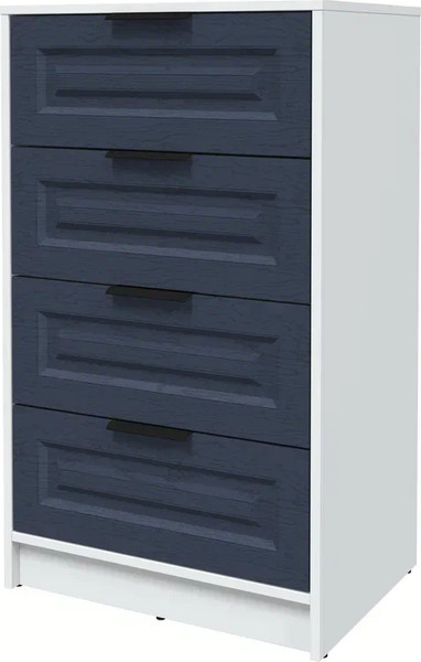 Изображение товара Комод Интерлиния Концепт КТ-К60 Деко (белый платинум/дуб королевский)