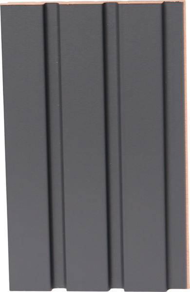 Изображение товара Реечная панель Andlen Decor ПН-43 МДФ Антрацит (2800x123x12мм)