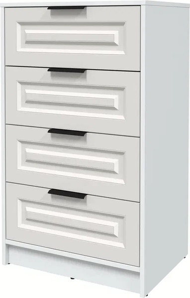 Изображение товара Комод Интерлиния Концепт КТ-К60 Деко (белый платинум/кашемир)