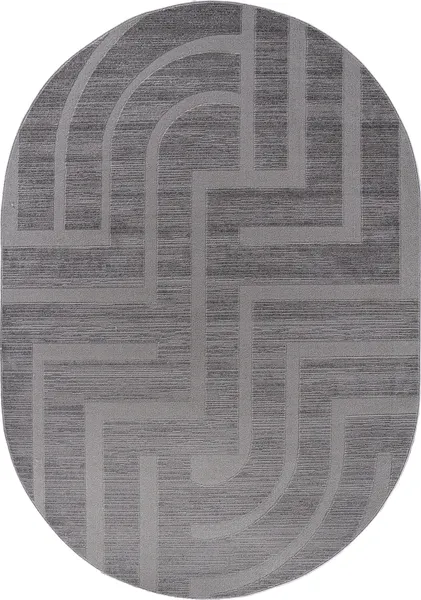 Изображение товара Ковер Merinos Dios F439-OVAL-LIGHT GRAY (3x4)