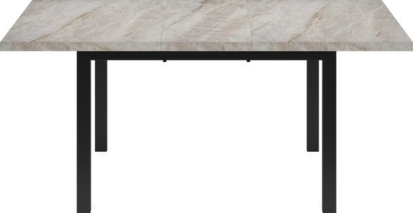 Изображение товара Обеденный стол Senira Велес 100x60 (мрамор эбея/опора черная)