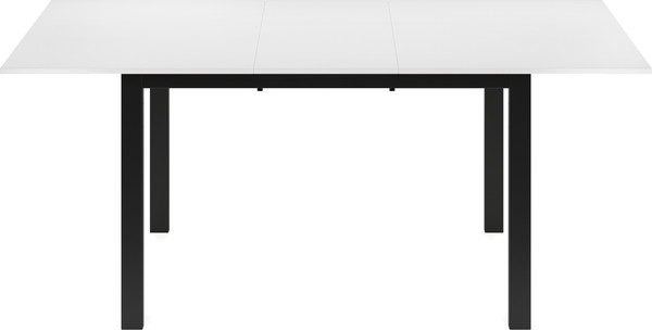 Изображение товара Обеденный стол Senira Велес ЛДСП 16 мм 100x60 (белый/опора черная)