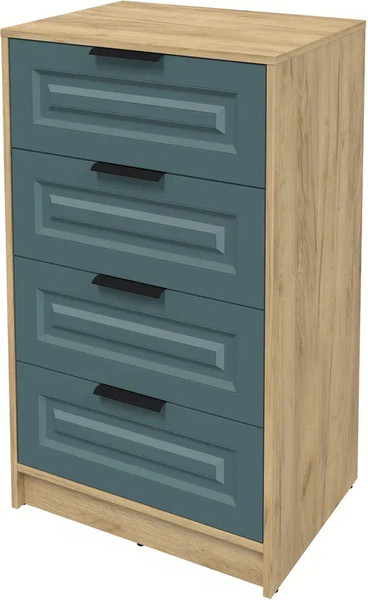 Изображение товара Комод Интерлиния Концепт КТ-К60 Деко (дуб золотой/верде)