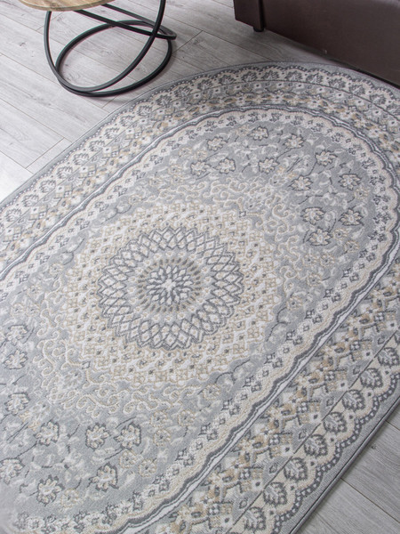 Изображение товара Ковер Merinos Cuba F399-OVAL-BLUE (2x4)