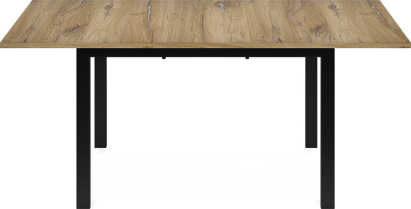 Изображение товара Обеденный стол Senira Велес ЛДСП 25мм 110x70 (дуб нокс/опора черная)