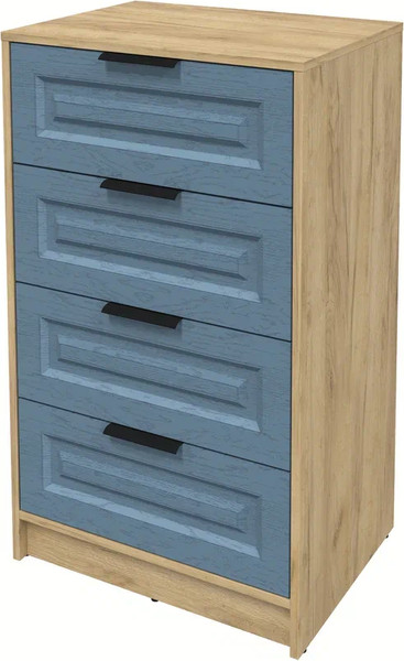 Изображение товара Комод Интерлиния  Концепт КТ-К60 Деко (дуб золотой/дуб лазурный)