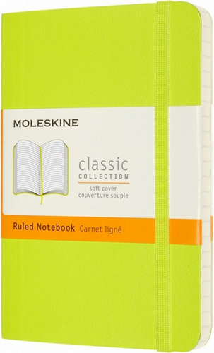 Изображение товара Блокнот Moleskine Classic Soft Pocket QP611C2 (лайм)
