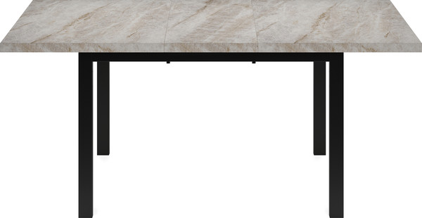 Изображение товара Обеденный стол Senira Велес 120x75 (мрамор эбея/опора черный)