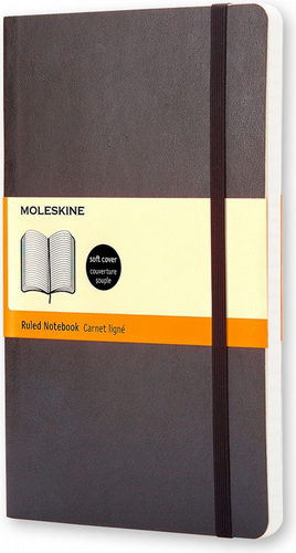 Изображение товара Блокнот Moleskine Classic Soft Large QP616 (черный)
